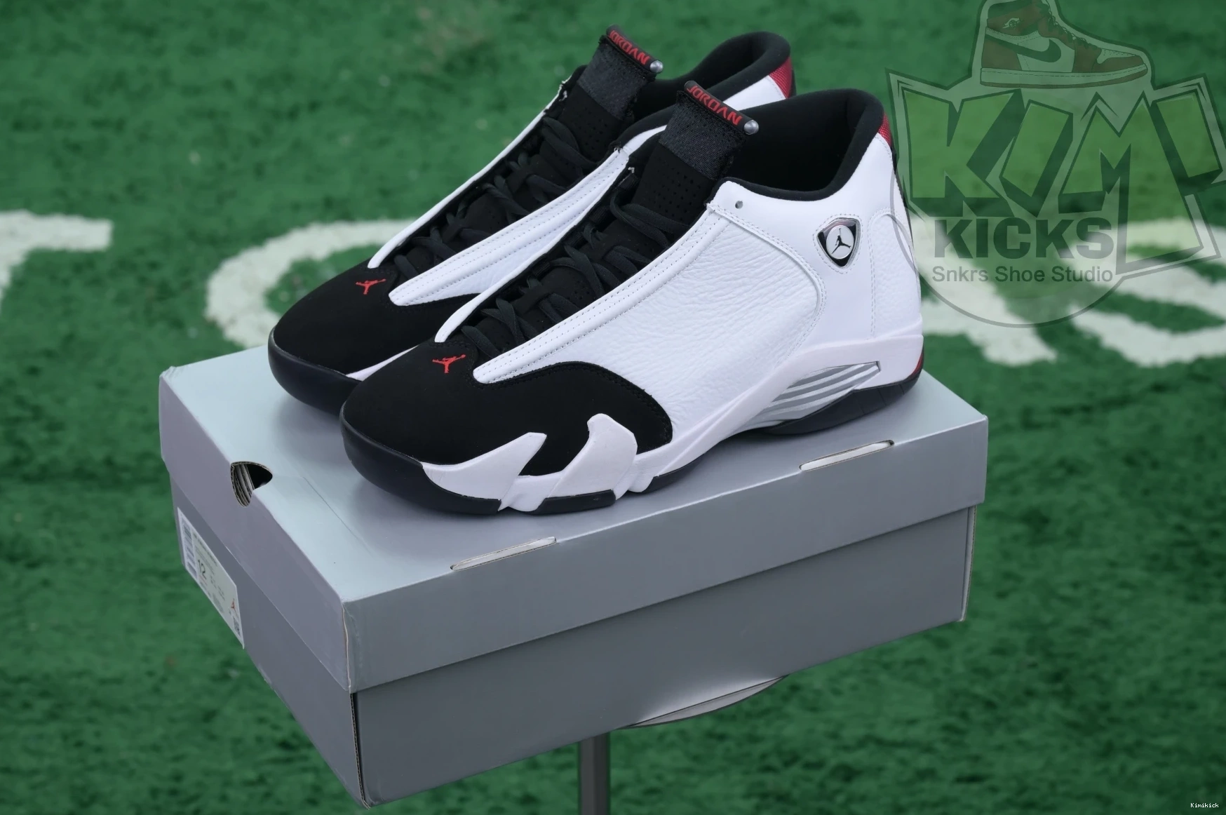 Toe” BestValue Kimikick Jordan Jordan14“Black Air 1845 0525